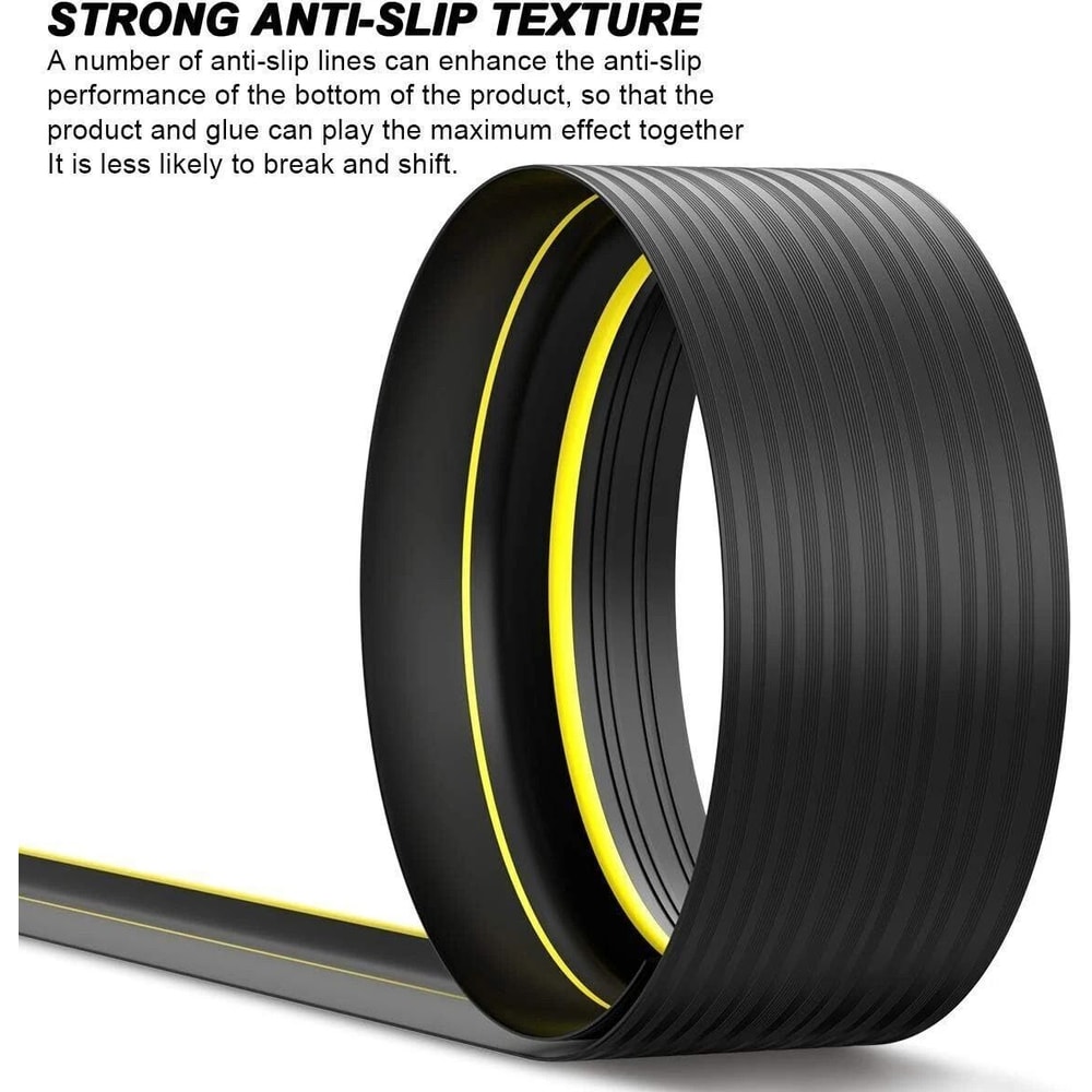 Premium Garage Door Threshold Seal Weatherproof Rubber Bottom Weather Stripping 12