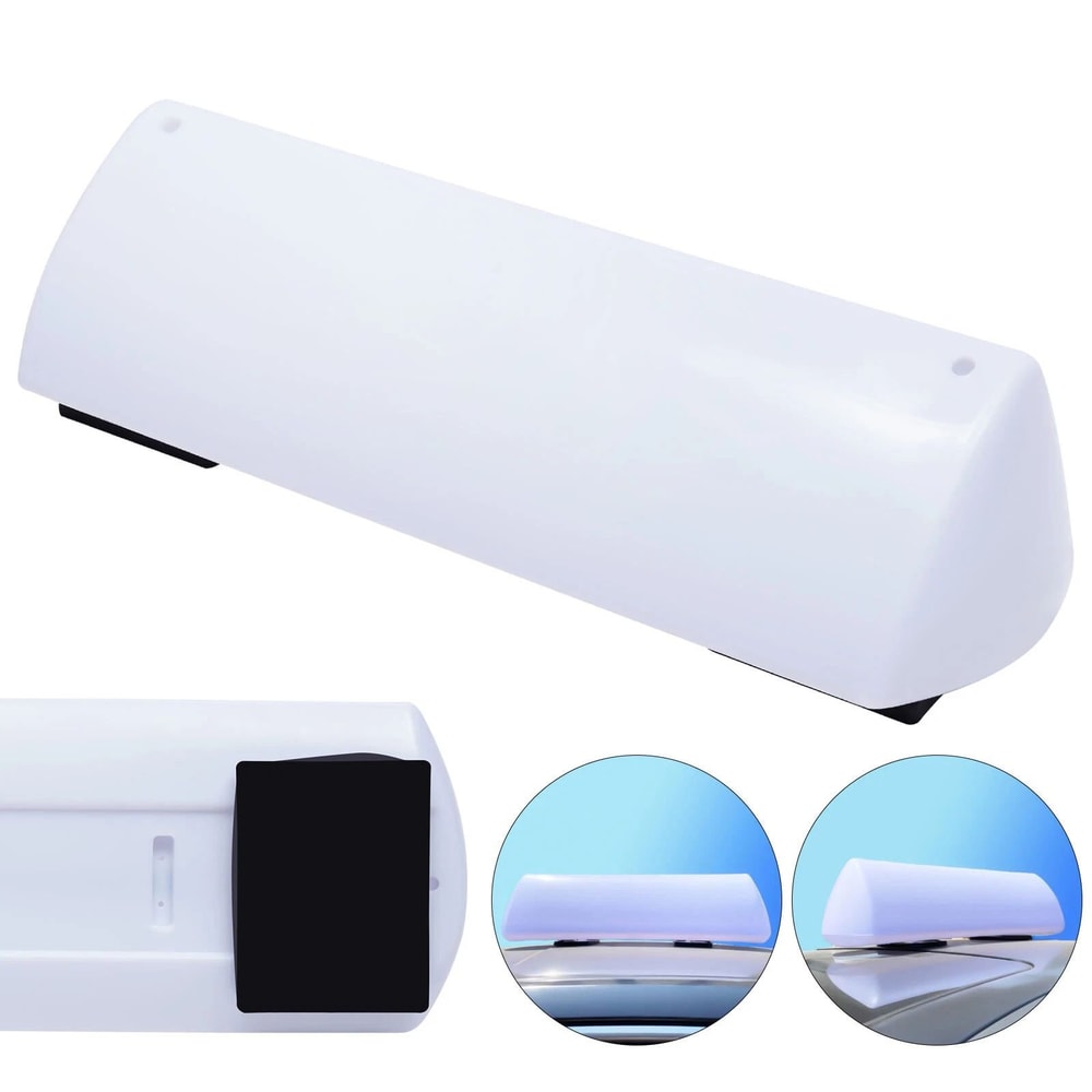 Magnetic LED Taxi Roof Sign Waterproof Cab Topper Light 2