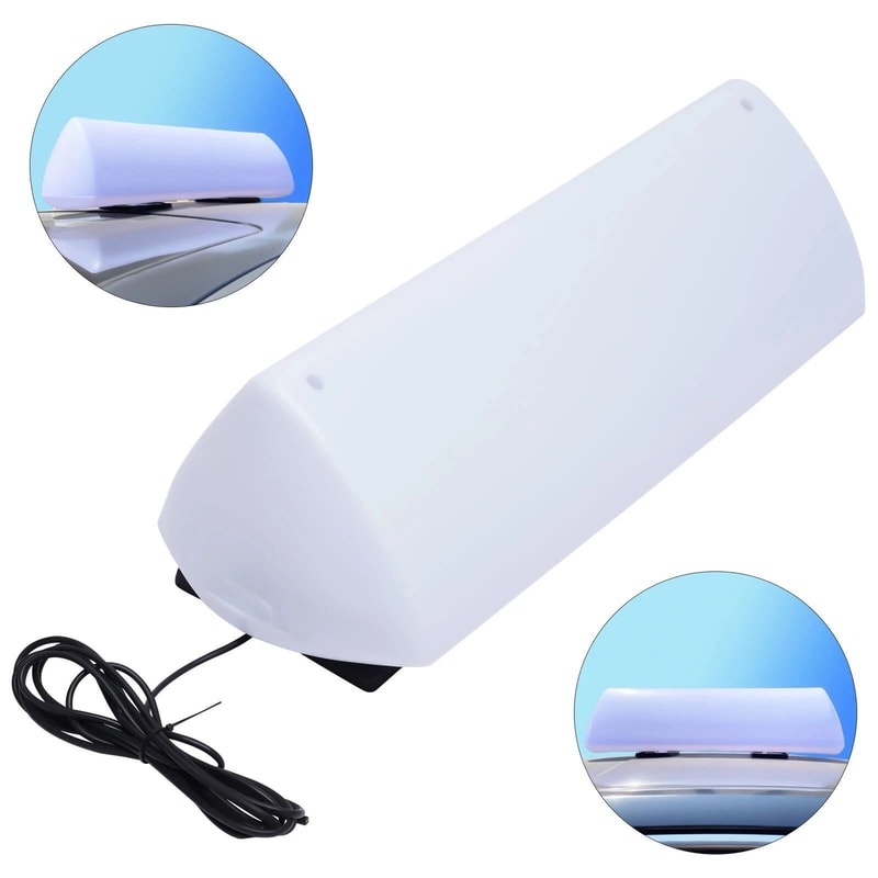 Magnetic LED Taxi Roof Sign Waterproof Cab Topper Light 3
