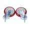 Heavy Duty Gate Wheel Casters Spring Loaded Swivel Support 9