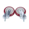 Heavy Duty Gate Wheel Casters Spring Loaded Swivel Support 9