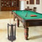 Premium Wooden Floor Stand Billiard Cue Holder Slot Pool Cue Rack 4