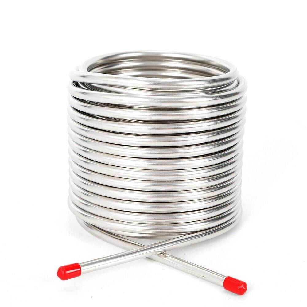Premium Stainless Steel Immersion Wort Chiller Fast Brew Cooling Coil For Homebrewing 3