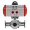 Premium Tri Clamp Sanitary Pneumatic Ball Valve Way Stainless Steel Ball Valve 0
