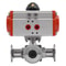 Premium Tri Clamp Sanitary Pneumatic Ball Valve Way Stainless Steel Ball Valve 0