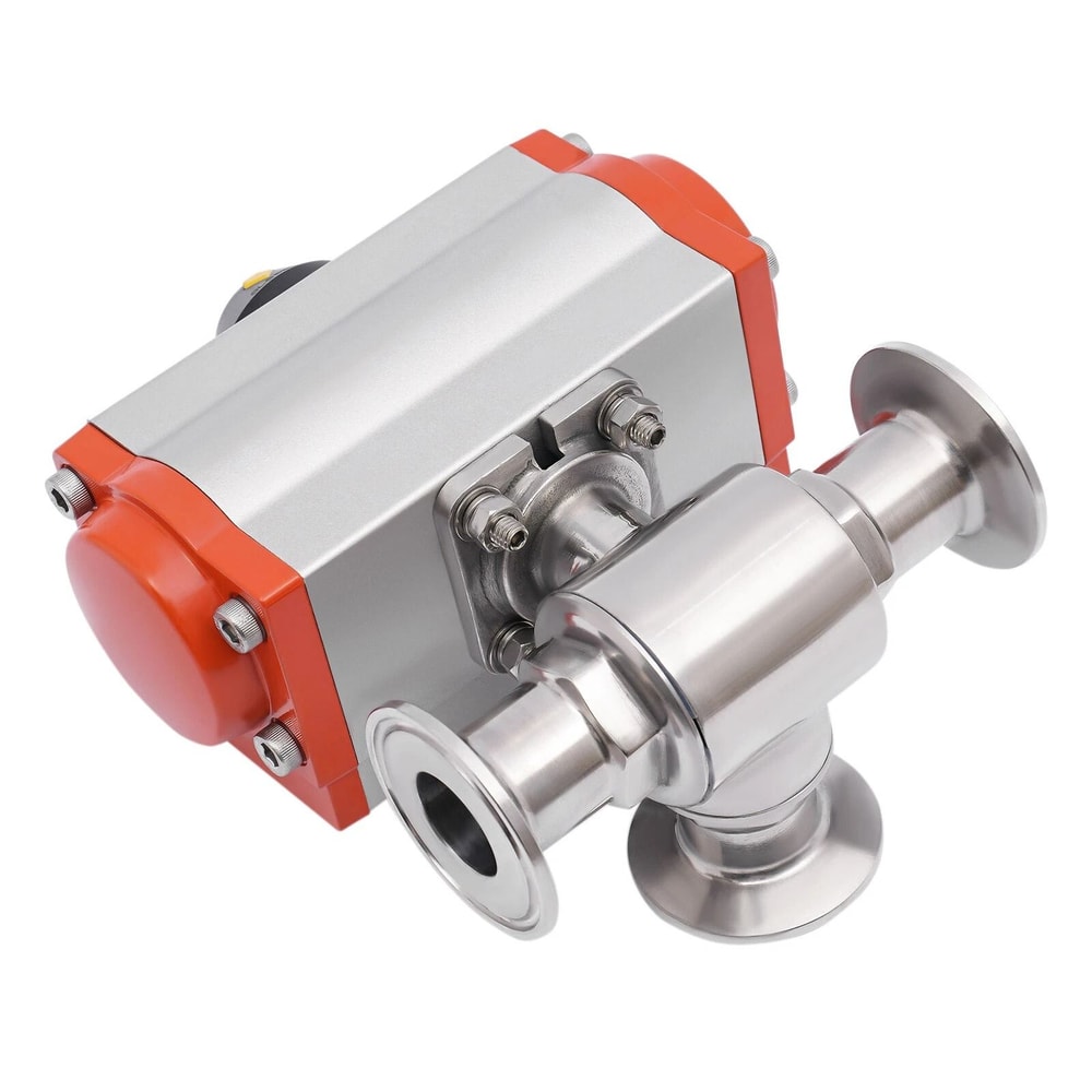 Premium Tri Clamp Sanitary Pneumatic Ball Valve Way Stainless Steel Ball Valve 6