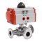 Premium Tri Clamp Sanitary Pneumatic Ball Valve Way Stainless Steel Ball Valve 10