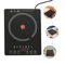 Premium Countertop Electric Cooktop Burner With LED Touch Control Single Stove 15
