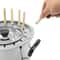 Premium Stainless Steel Charcoal Grill Cylinder Portable BBQ Grill Rack For Outdoor Camping 9