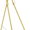 Gold Large Adjustable Floor Standing Easel For Wedding Display Metal Stand 7