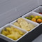 Ice Chilled Compartment Condiment Server Caddy Tray For Bar Kitchen 2