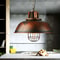 Vintage Industrial Pendant Light Rustic Farmhouse Hanging Ceiling Lamp Fixture 2