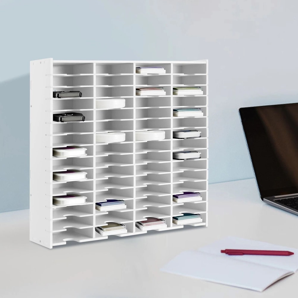 Premium Ink Pad Storage Organizer Slot Stamp Pad Holder Craft Storage Rack 4