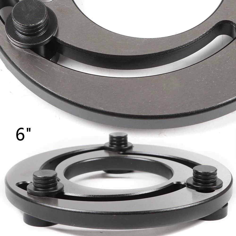 Steel Bore Chuck With Adjustable Soft Jaw Hydraulic Claw Precision Tool 4