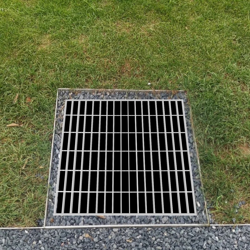 Heavy Duty Driveway Drain Cover Steel Grate 1