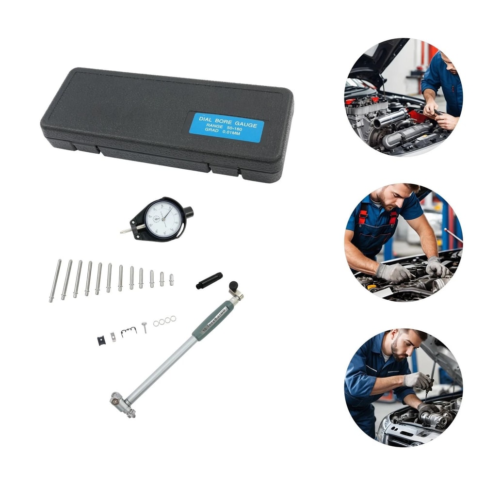 Precision Dial Bore Gauge Engine Cylinder Measuring Micrometer Tool High Accuracy 2