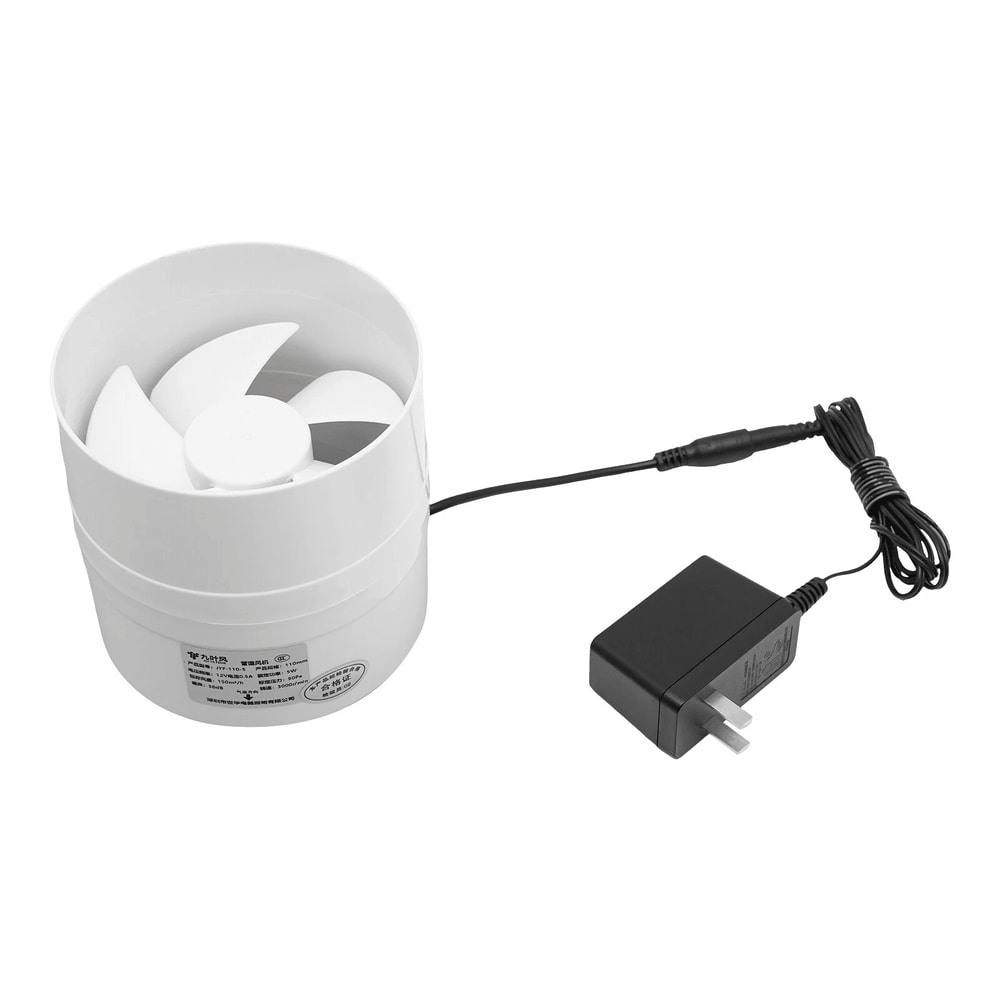 Premium Inline Duct Fan Booster Blower Fan Exhaust Vent Duct Cooling Fan 5