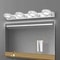 Modern LED Bathroom Vanity Light Crystal Wall Lamp Sleek Bathroom Lighting Fixture 2