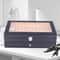 Premium Leather Fountain Pen Display Case Pen Storage Organizer Slot Collector Box 6