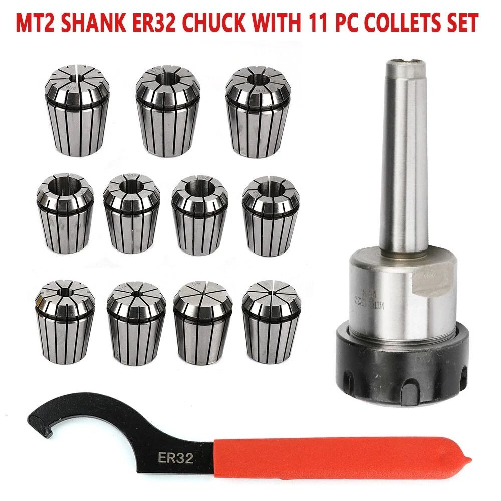Collet Chuck Tool Holder Set Precision Milling Collet Kit 1
