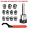 Collet Chuck Tool Holder Set Precision Milling Collet Kit 1