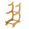 Premium Tier Bamboo Serving Stand Space Saving Fruit Dessert Display 4