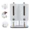 Premium Dual Rice Dry Food Dispenser Large Capacity Kitchen Storage With Measuring Cups 8