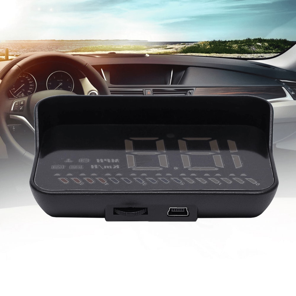 Universal GPS HUD Car Head Up Display Speedometer With Overspeed Alert 7
