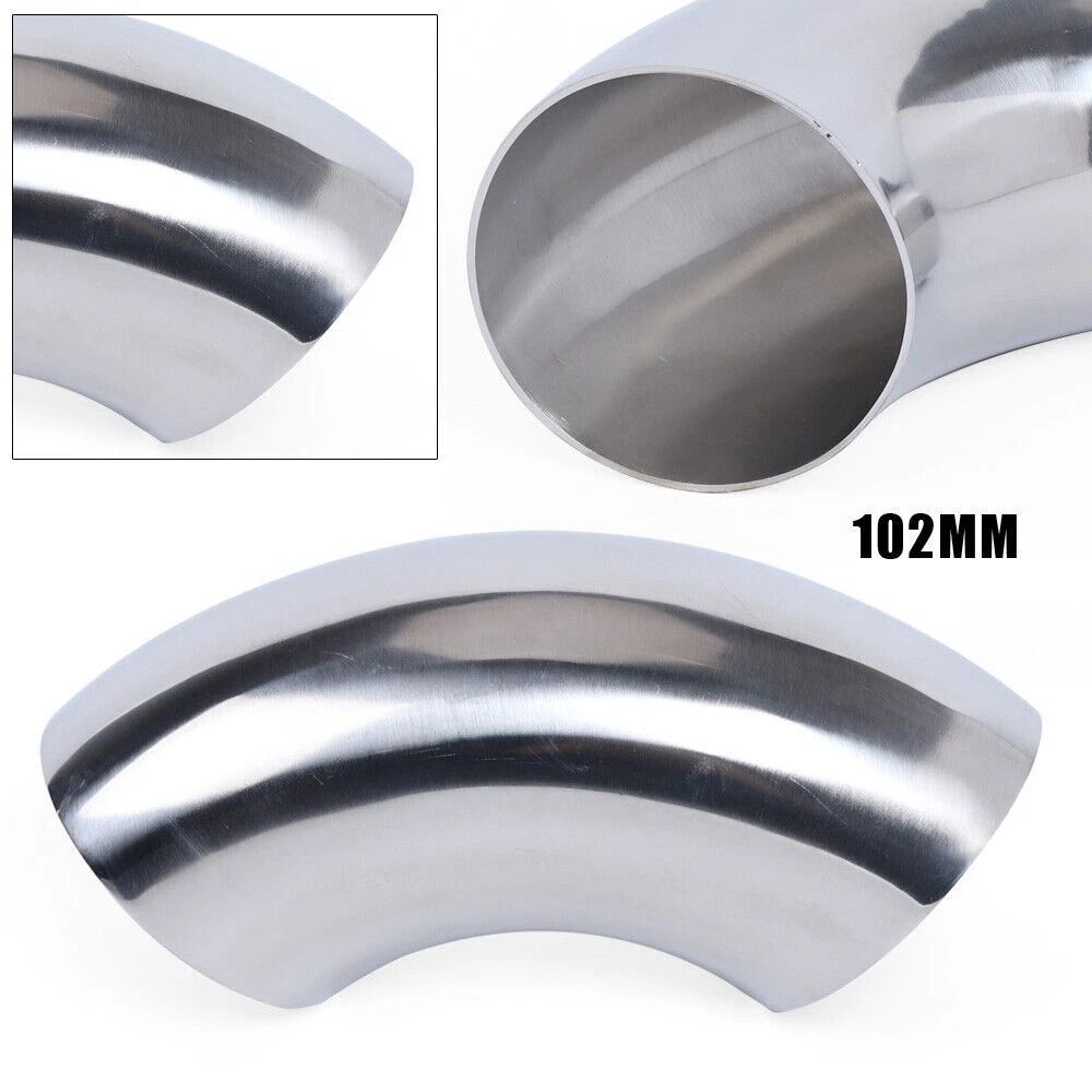 Stainless Steel Exhaust Elbow Pipe Durable HighFlow Bend 15