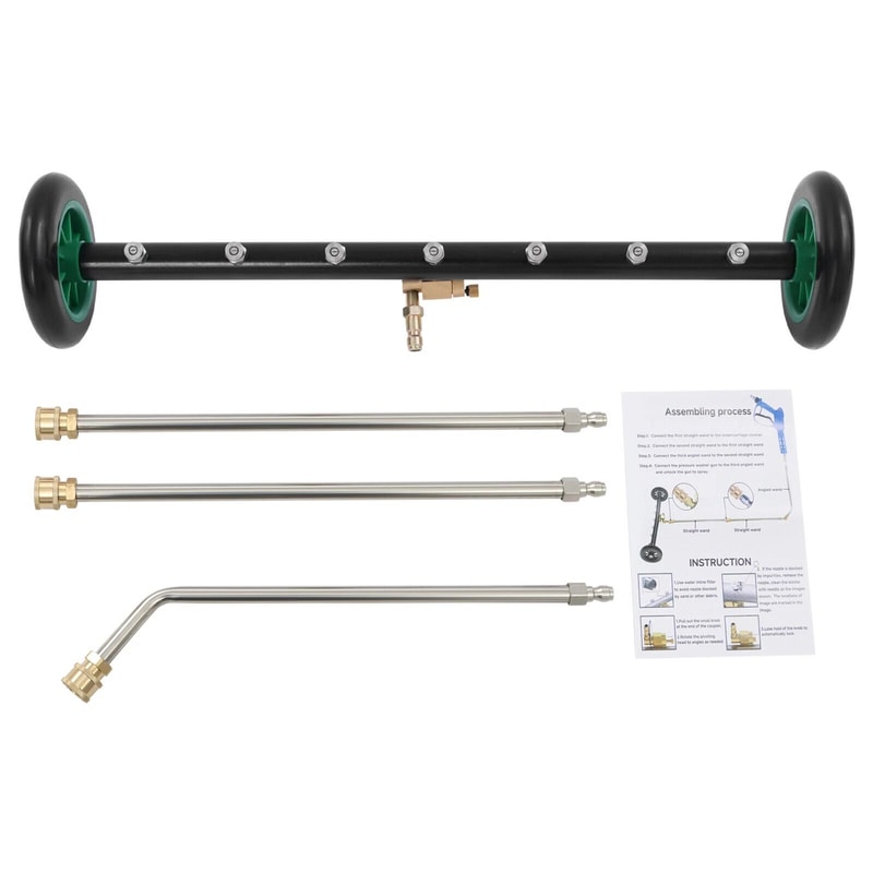 Pressure Washer Undercarriage Cleaner PSI Under Car Water Broom 17