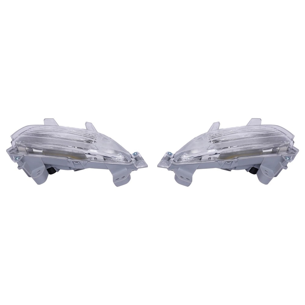 Mazda Turn Signal Lights Front Bumper Halogen Lamp Pair 1