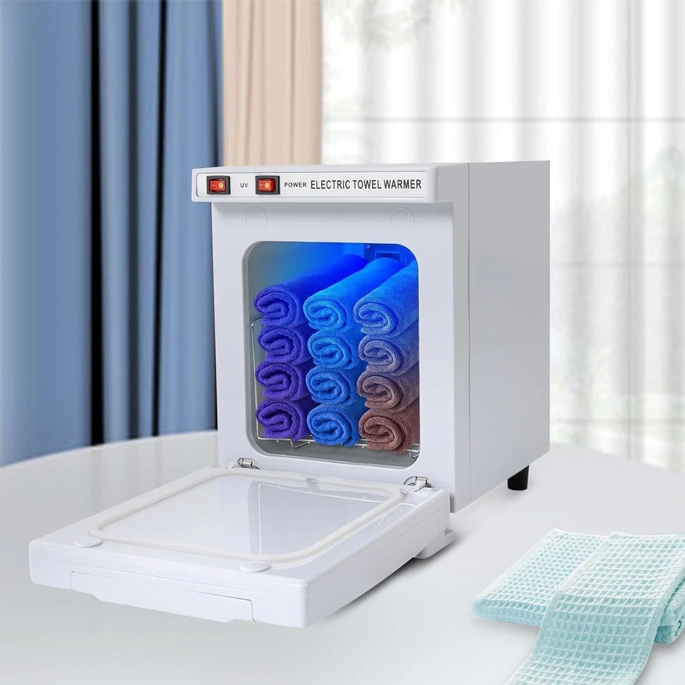 Professional Hot Towel Warmer Cabinet With UV For Barber Spa And Salon Towels 1