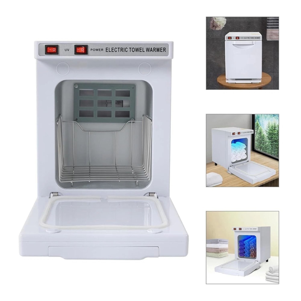 Professional Hot Towel Warmer Cabinet With UV For Barber Spa And Salon Towels 2