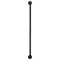 Modern Black Wall Mounted Stair Handrail For Indoor Outdoor Steps 13