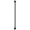 Modern Black Wall Mounted Stair Handrail For Indoor Outdoor Steps 13