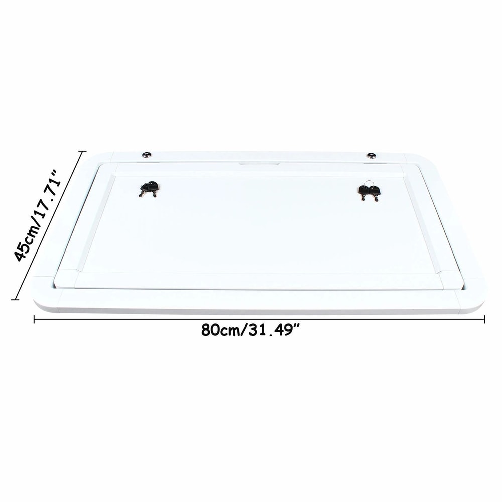 RV Folding Table Wall Mounted Aluminum Caravan Picnic Table 19