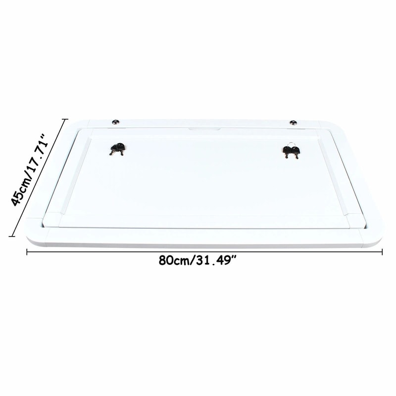 RV Folding Table Wall Mounted Aluminum Caravan Picnic Table 19