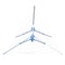 Heavy Duty Outdoor Rotary Clothesline Folding Clothes Drying Rack Arm Umbrella Design 6