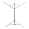 Heavy Duty Outdoor Rotary Clothesline Folding Clothes Drying Rack Arm Umbrella Design 8