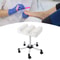 Adjustable Rolling Pedicure Stool With Foot Rest For Salon Comfort 4
