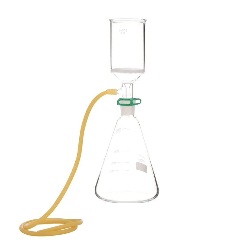 Premium Buchner Funnel Kit With Flask Clamp Borosilicate Lab Filtration Flask Set 5