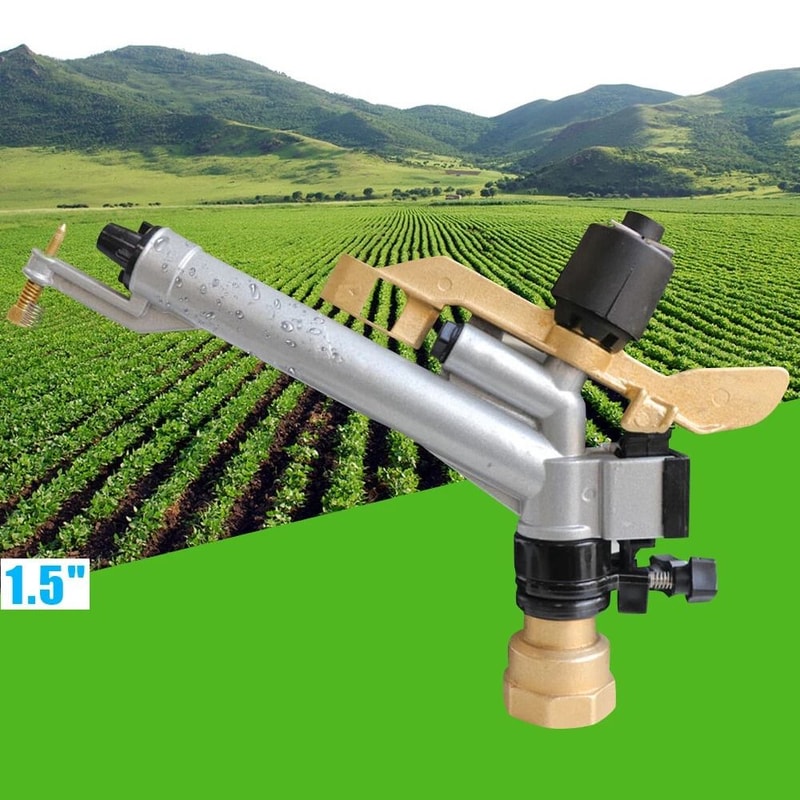 Premium Adjustable Sprinkler Impact Rain Spray Gun For Large Area Irrigation 4