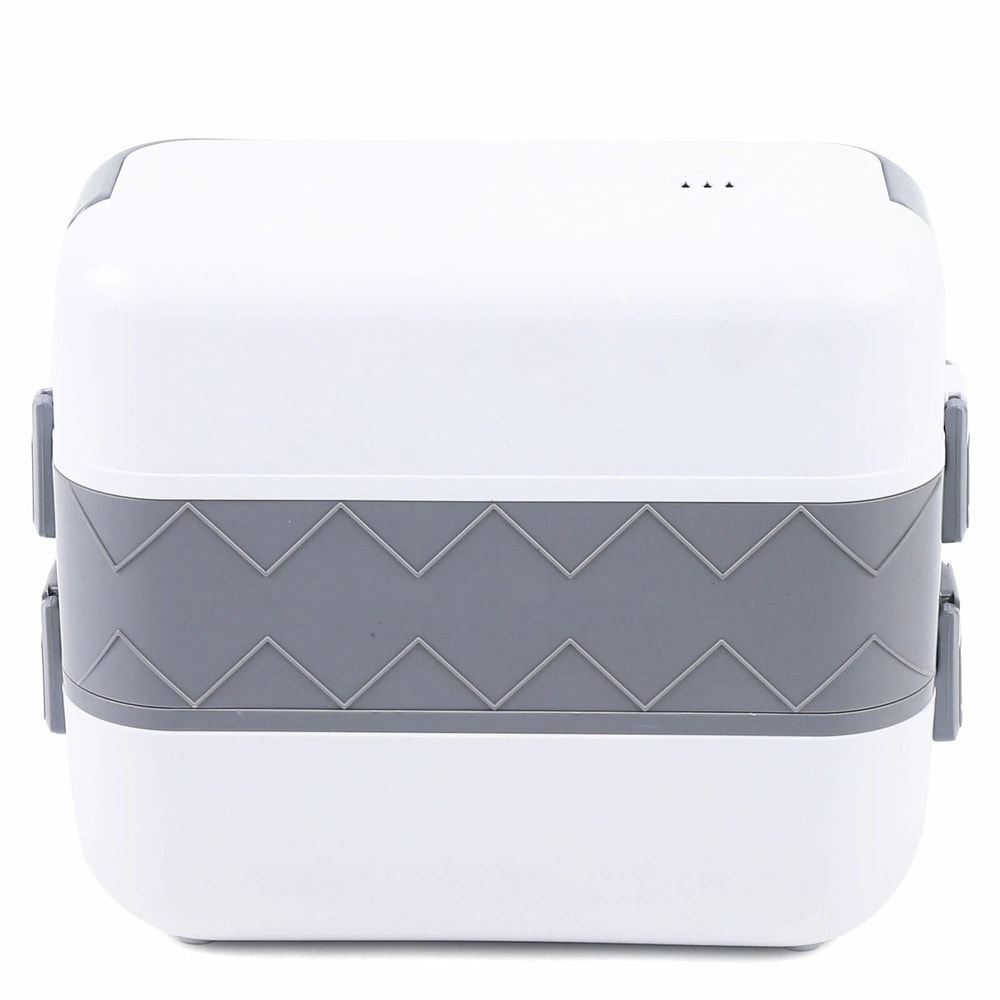 Premium Portable Heated Lunch Box Layer Electric Food Warmer For Work Travel 16