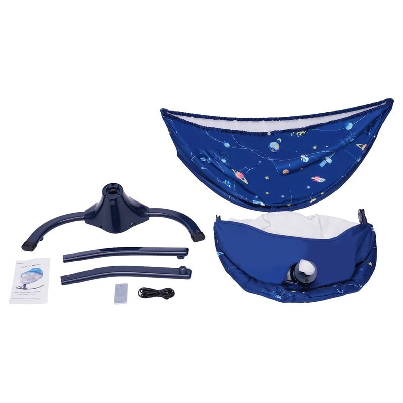 Premium Infant Electric Baby Swing Bluetooth Music Rocker Soothing Newborn Bouncer Chair 5