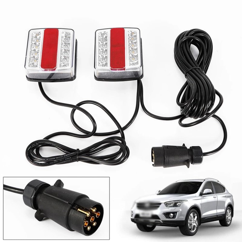 Premium LED Submersible Trailer Lights Tail Light Kit Waterproof Boat Truck Marker 5