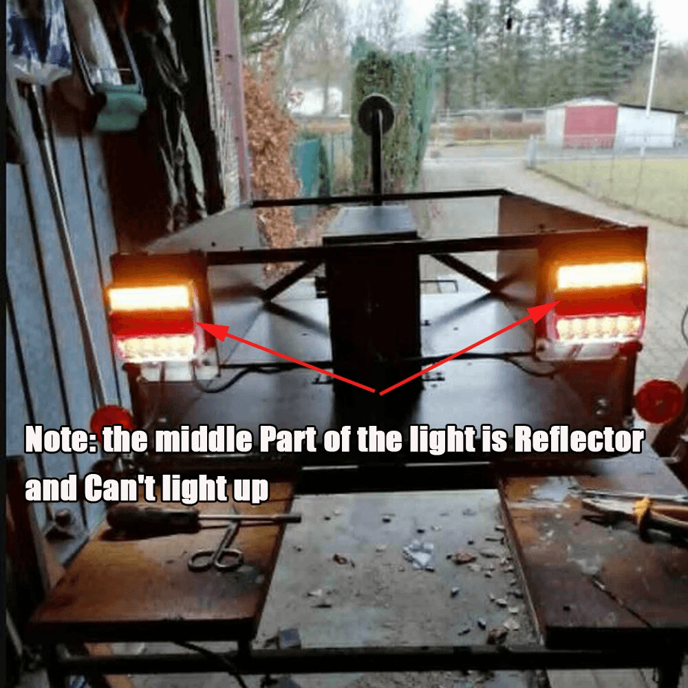 Premium LED Submersible Trailer Lights Tail Light Kit Waterproof Boat Truck Marker 6