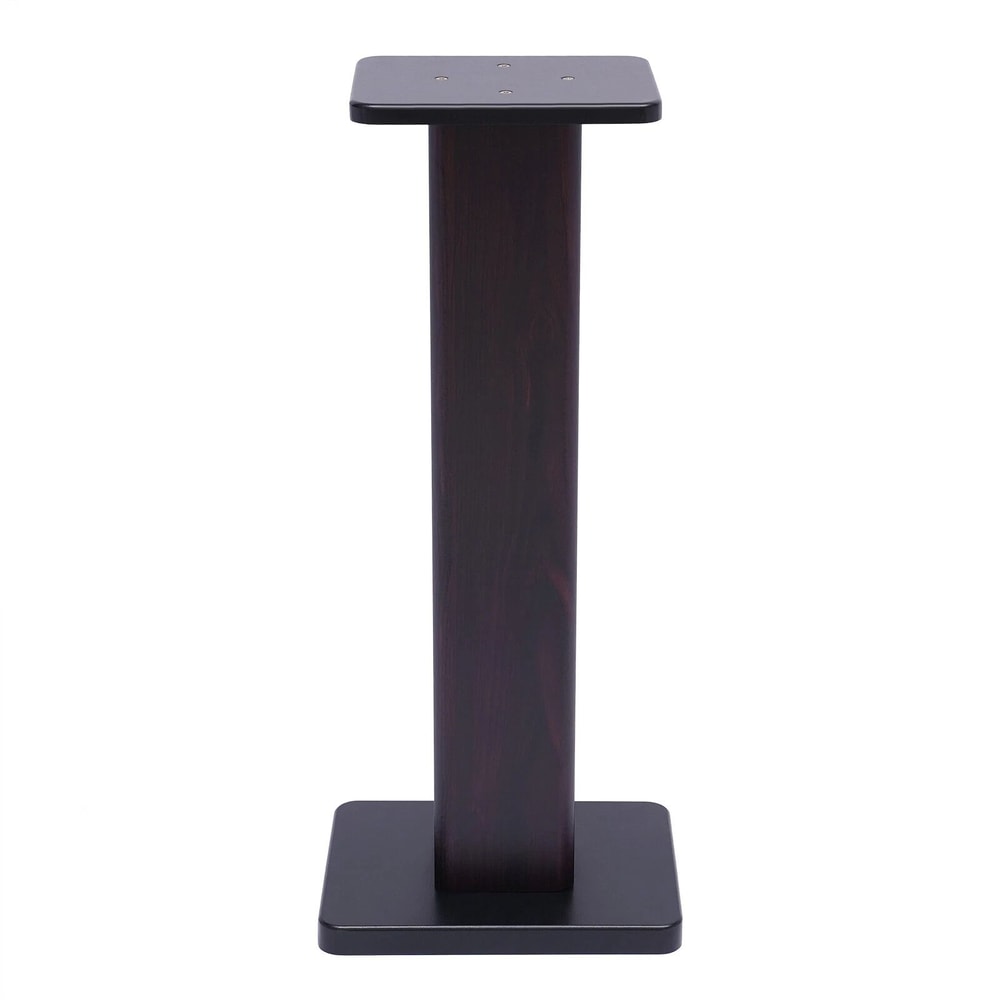 Bookshelf Speaker Stands For Home Theater Black Walnut PVC 5