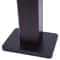 Bookshelf Speaker Stands For Home Theater Black Walnut PVC 8