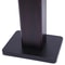 Bookshelf Speaker Stands For Home Theater Black Walnut PVC 8