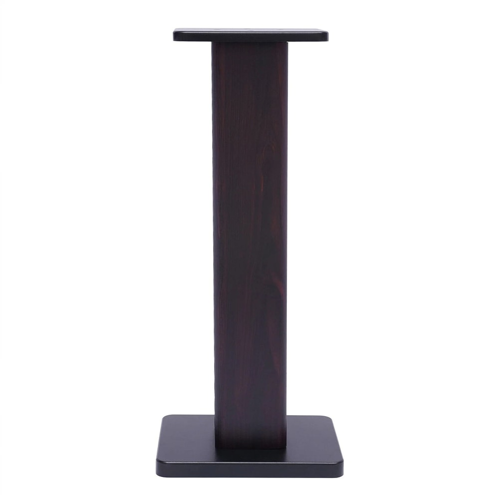 Bookshelf Speaker Stands For Home Theater Black Walnut PVC 9